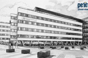 Fasaden på Universitetssjukhuset i Linköping